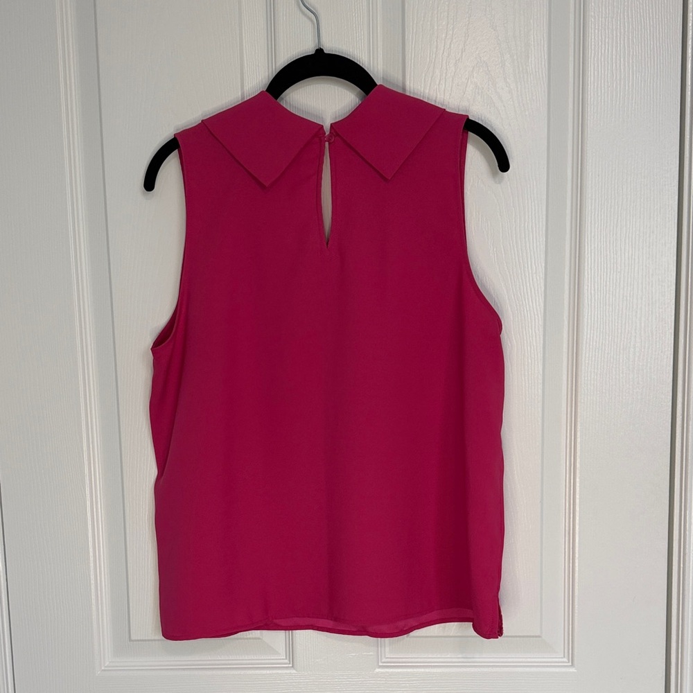 Ann Taylor Fuchsia Cowl Neck Blouse - Picture 8 of 8